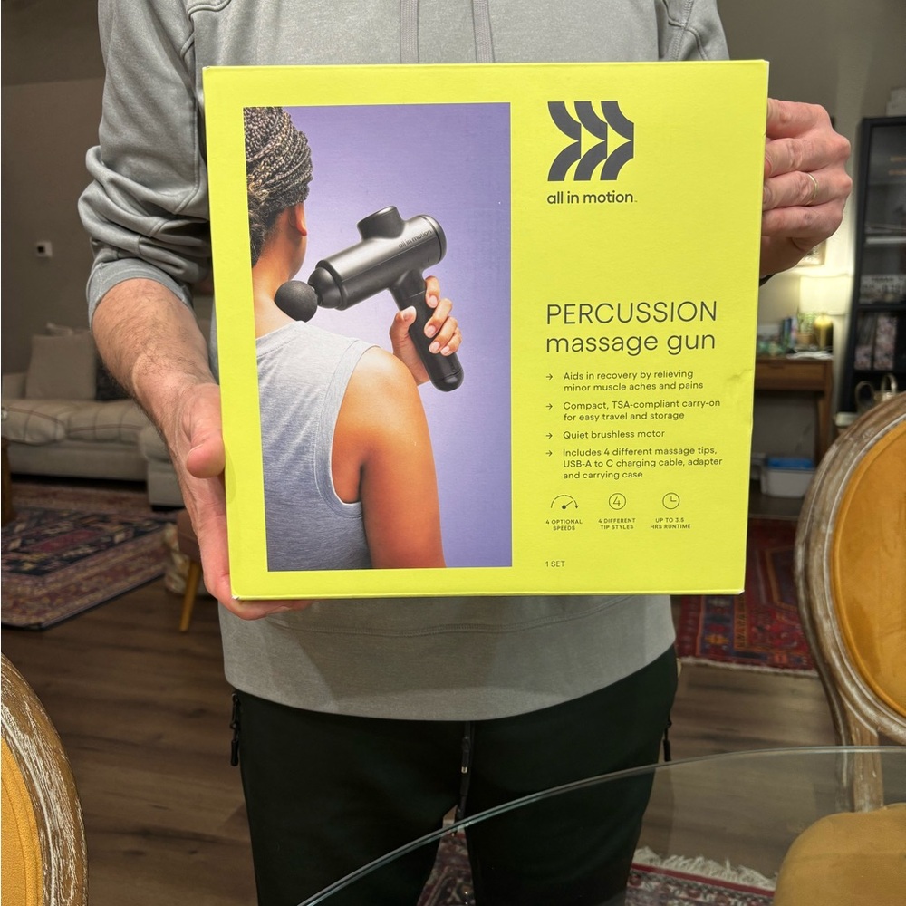 All in Motion Percussion Massage Gun